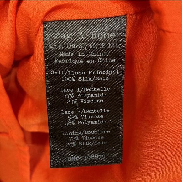 Rag and bone 100% Silk lace Slip Dress - Picture 11 of 13